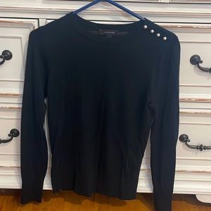 Ann Taylor - Black sheer sweater